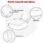 Ensemble d'accessoires pour batteur et bec verseur Flex Edge pour mélangeur KitchenAid 4,5 à 5 pintes par GVode