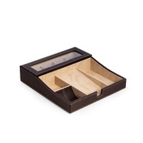 Buy Valley Pu Leather Wooden Watch Box 5 Slot Tn1012 at