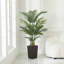 Adcock UV Resistant Artificial Palm Tree, Faux Palm Tree with Decorative Base for Indoor Outdoor-200411184-200411213