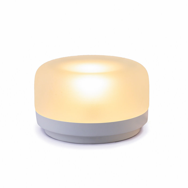 Lampe en verre avec abat-jour en verre