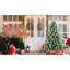 Arbre de Noël 59,06 po, 51 branches de pin séduisant, 694 pointes et branches à aiguille dure, conception à charnières à réglage par tracas, arbre de support en fonte robuste de 5 pi plus longtemps, effort mixte charmant et rustique-1536643117