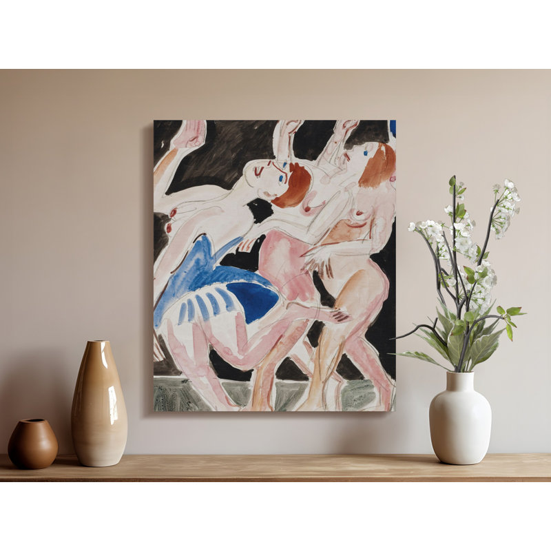 Hannum Wrapped Canvas Print Set, 15x30