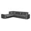 Canapé modulaire réversible en polyester Abdurrahman Conner-1233838996