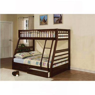 Jason Espresso Finish Twin/Full Bunk Bed