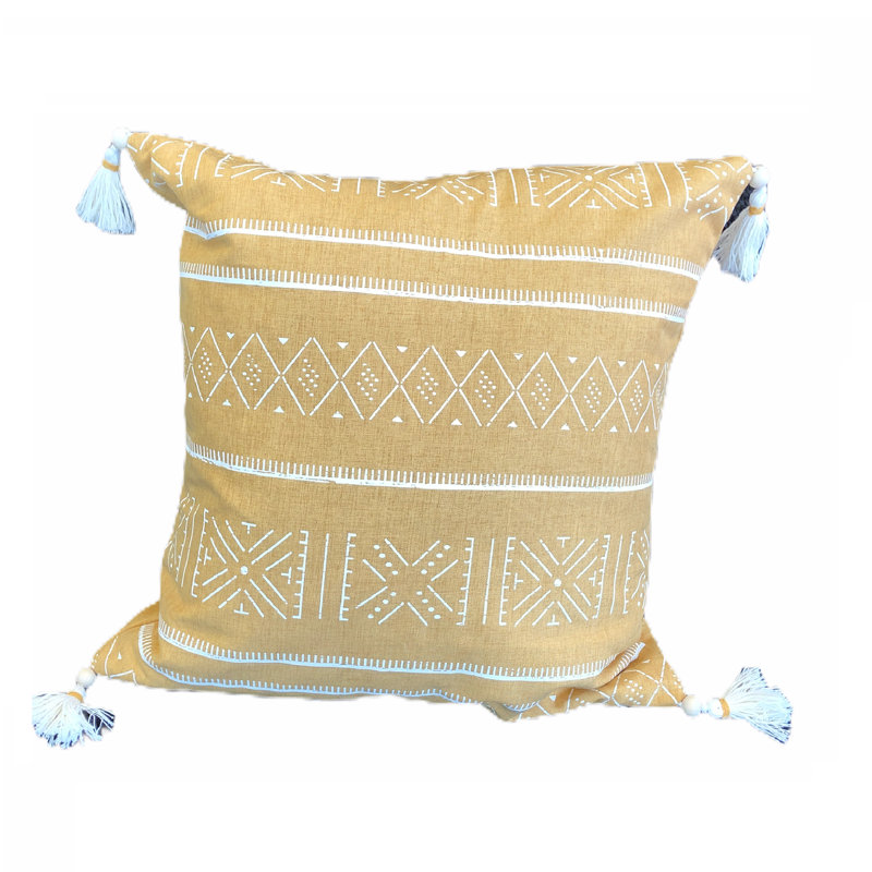 Housse de coussin en lin Selvidge - Insert décoratif élégant pour le salon ou la chambre à coucher - Confortable et élégant