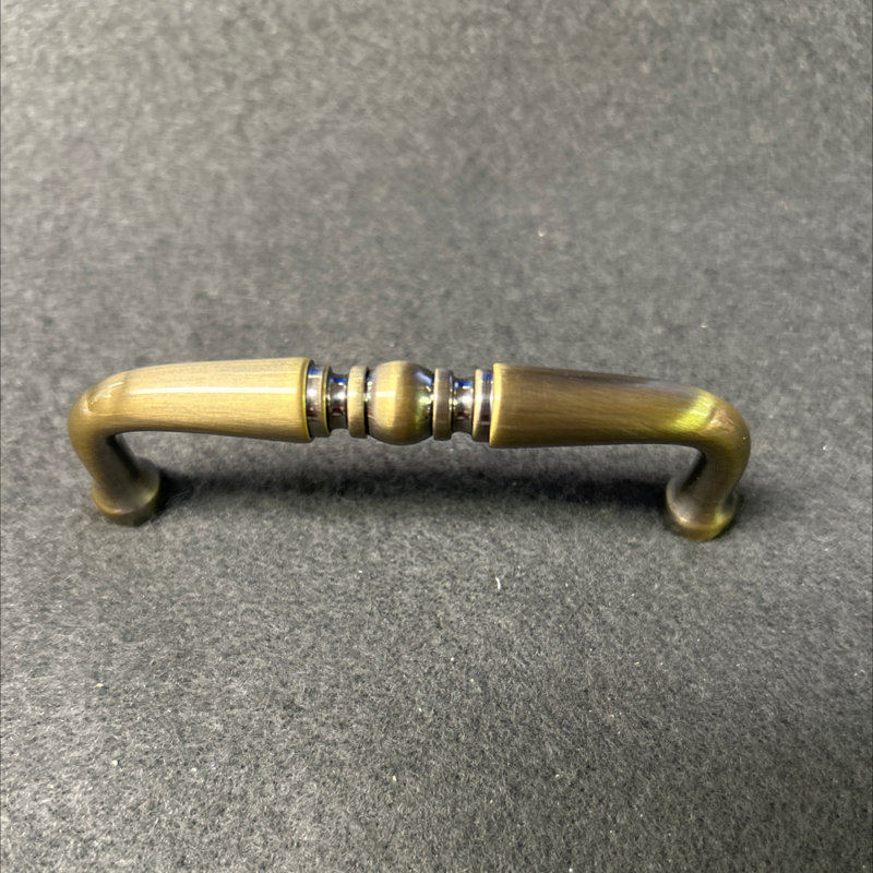 Poignée ornée 3 po, Laiton antique