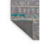 Tapis gris soyeux et moelleux-101427981