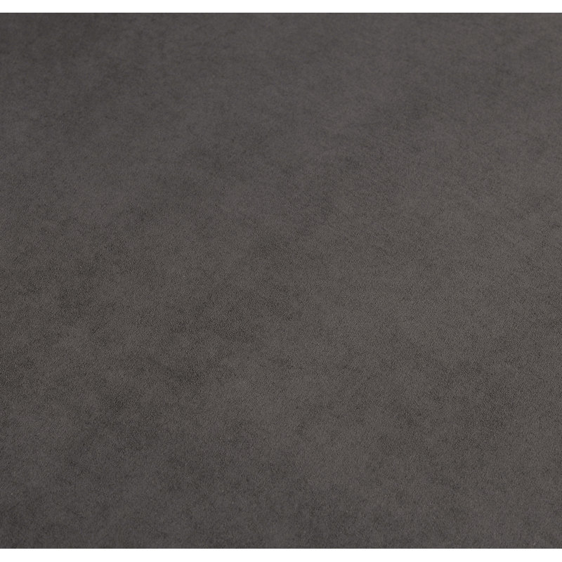 Canapé et méridienne modulaires faisant face à la droite de 98,75 po de largeur, Polyester gris foncé