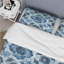 Ensemble de housse de couette floral Baby Blue Rustic-109144918