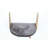 Cozy Window-Mounted Pet Bed, Anthracite Color, 11 x 18.5 inches | Durable 100% MDF Frame (Thickness: 0.2 inches) | Soft 100% WELLSOFT Fabric | Suction Cup Installation for Cats & Small Dogs, Space-Saving Design-16677187