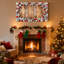 «Christmas Christmas Snow Globes», ensemble de 3 impressions sur toile encadrées-1100962976