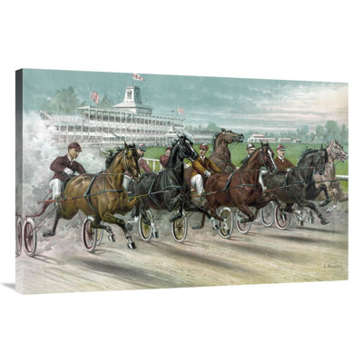 " A Dash For The Pole " by Currier And Ives