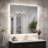 Anti-Fog & Dimmer Memory Function Tempered Glass LED Backlit Mirror with ETL-277096539