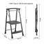COSCO 2-Step Kitchen Stepper Folding Step Stool, Premium Safety Series, Ages 4+-115980924