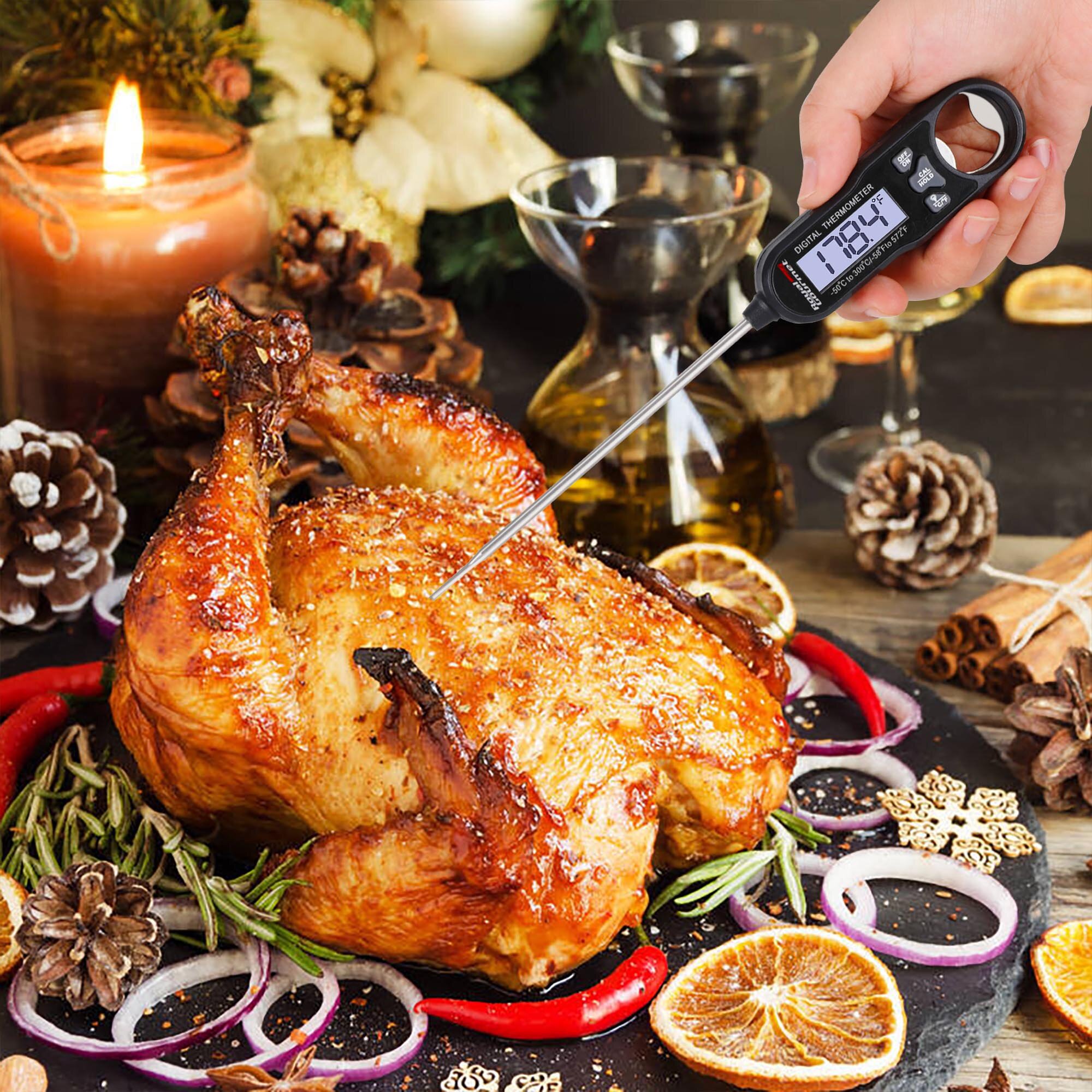 Cheer Collection Quick Read Digital Meat Thermometer