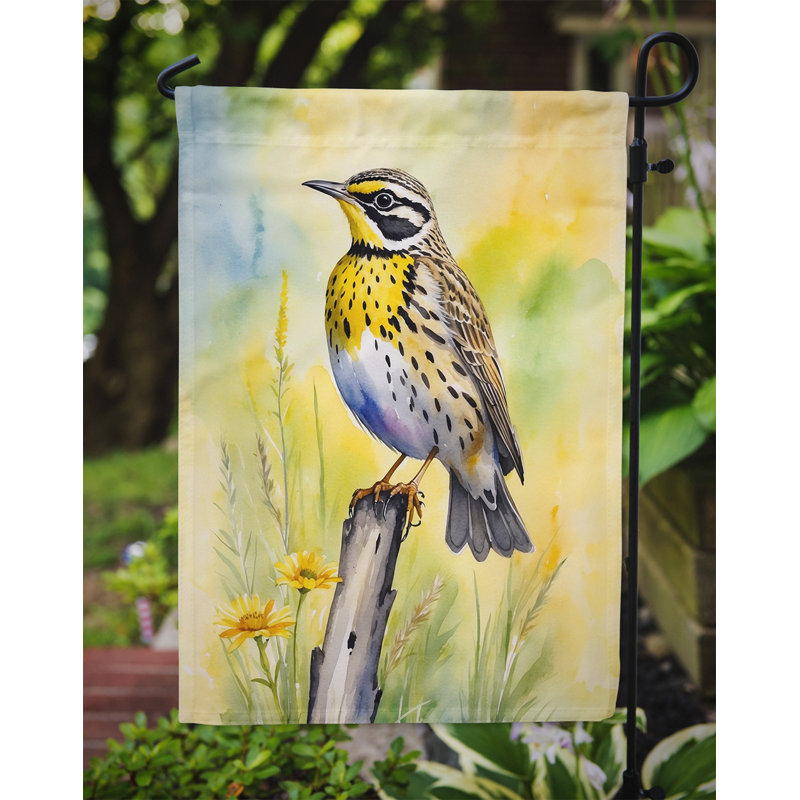 Drapeau de jardin, Montana Meadowlark occidental