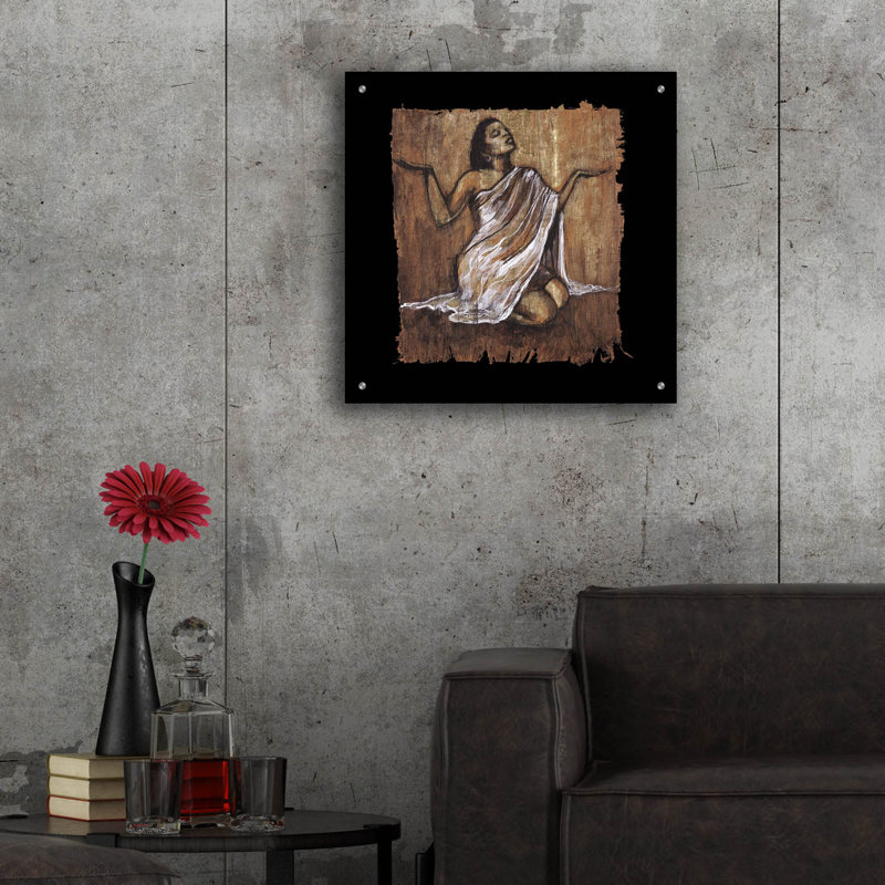 «Soulful Grace IV» par Monica Stewart, H 24 po x l 24 po x P 0,2 po