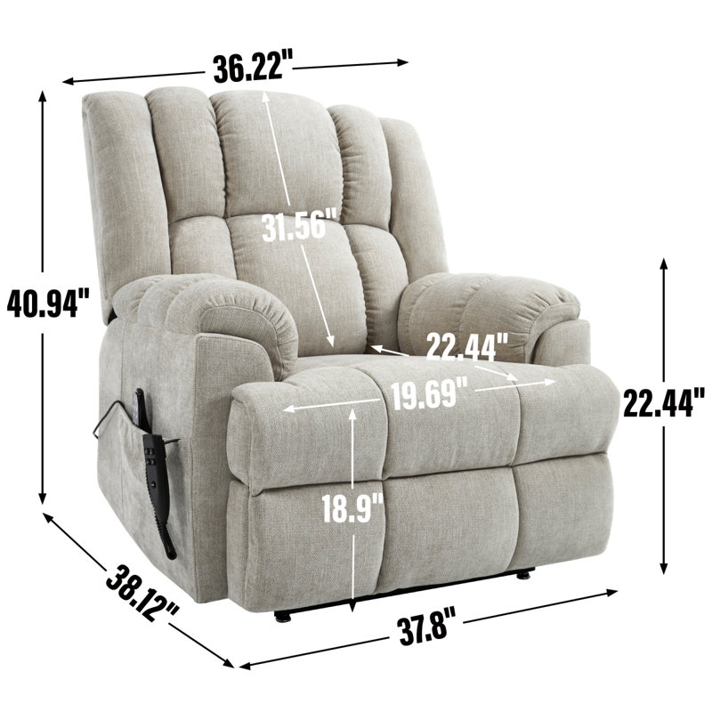 Fauteuils inclinables électriques Lift Chenille