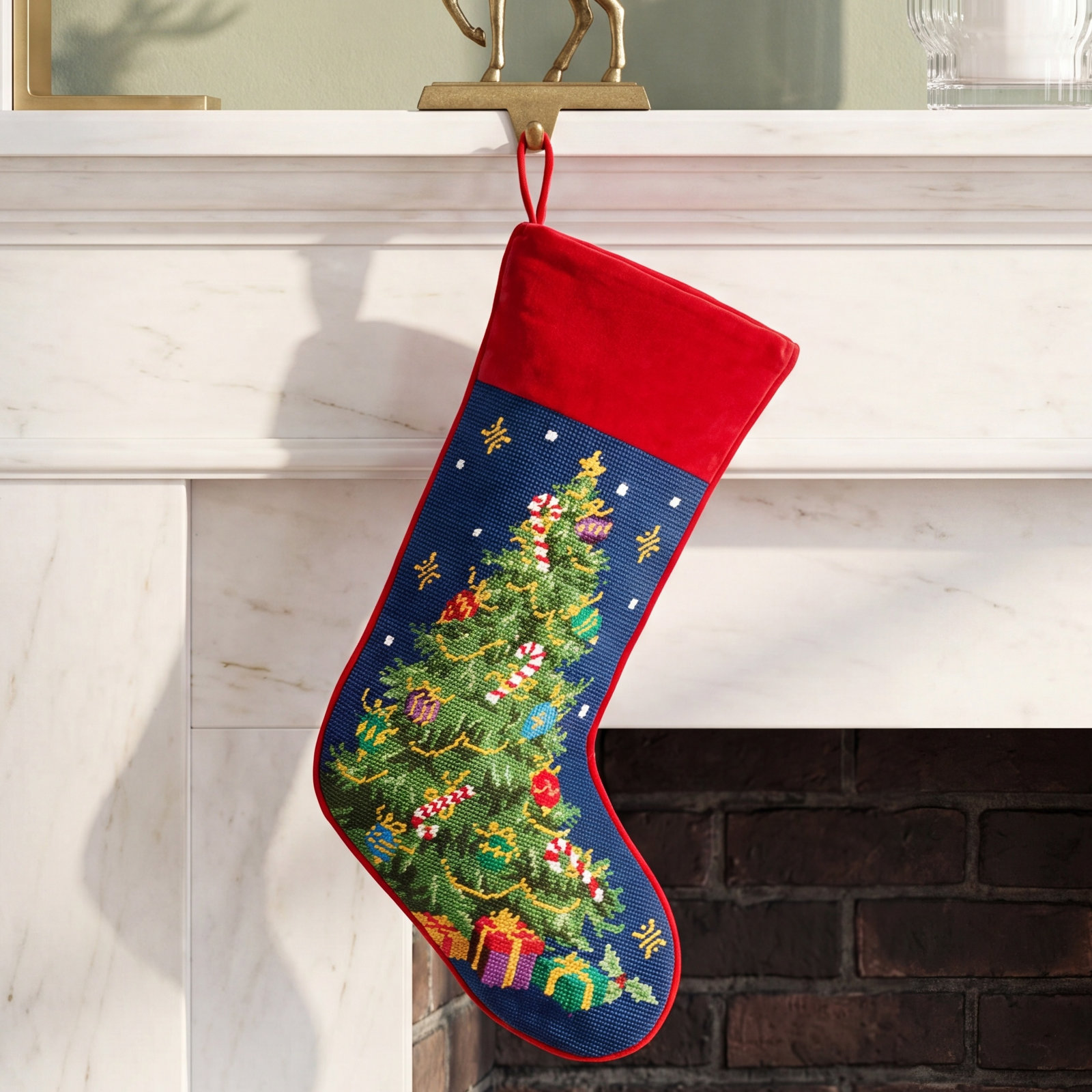 Needlepoint Stocking