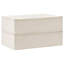 Boîtes de rangement vidaXL en tissu 27,6 x 15,7 x 7,1 po-373833419