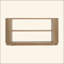 Console de vestibule moderne Mirod-995868124