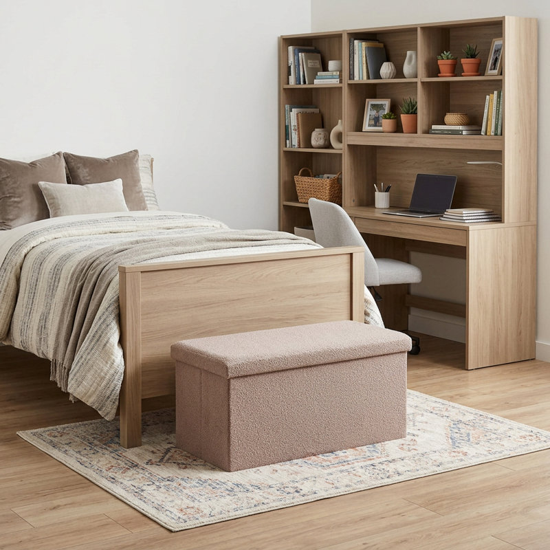 Repose-pieds avec rangement 30 "Boucle
