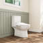 Siège de bidet Smart Smart avec chasse d'eau chaude, siège chauffant, veilleuse, sécheuse (toilette non incluse)
