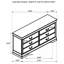 Commode 6 tiroirs Frances-141388812