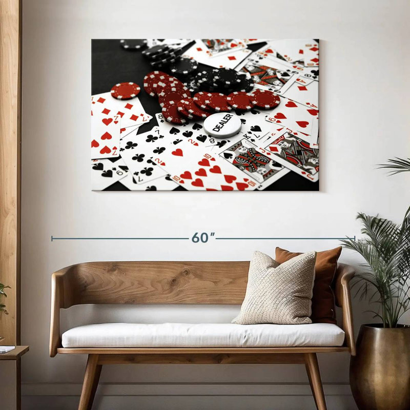 Jeu de poker Senne Texas Hold 'Em, H 30 po x l 45 po