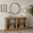 Side Table,Console Table,3-Tier Entryway Table