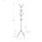Coat Rack, Hall Tree, Free Standing, 8 Hooks-1883314289