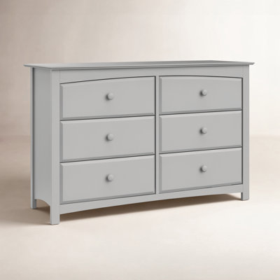Kenton Wood 6-Drawer Double Dresser