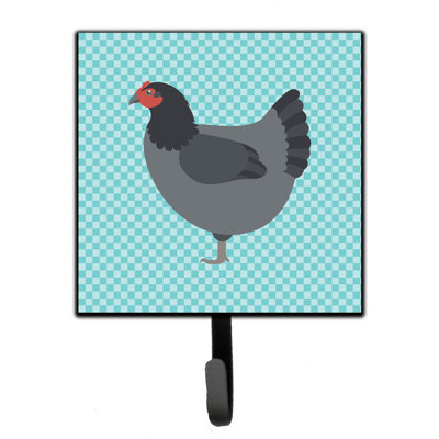 Organisateur de clés murales à poulets en jersey avec crochets clés Vecihi