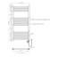 Grieve Straight Towel Rail Heated Towel Rails-1720300897