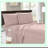 Luxury Soft 1500 Thread Count Microfiber Sheet Set - Wrinkle Resistant with Side Storage Pockets - Dusty Rose Bedding Collection-116387314