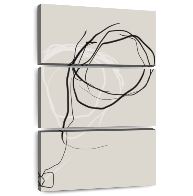 Threaded III, 45" H x 28" W