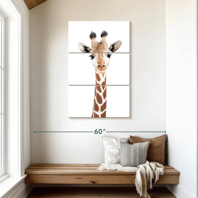 Brampt adorable bébé girafe, H 45 po x l 28 po
