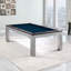 Playcraft Genoa 8' Slate Pool Table With Dining Top & Benches/Professional Installation Included-1447425697-1447425712