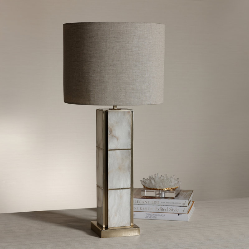 Lampe de table avec abat-jour Golden Shore