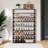 8 Tier Freestanding Stackable Shoe Shelf, Large Capacity Shoe Storage for Entryway Closet