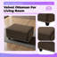 Repose-pieds en velours UnaMara pour le salon, repose-pieds multifonctionnel et table basse-1748632890