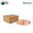 Bosnal - Palm Leaf Biodegradable Plates; 9 inch, Round, 25 pcs, Compostable, Bamboo and Wood Style, Stackable, Restaurant Grade, Alternative to Paper Plates