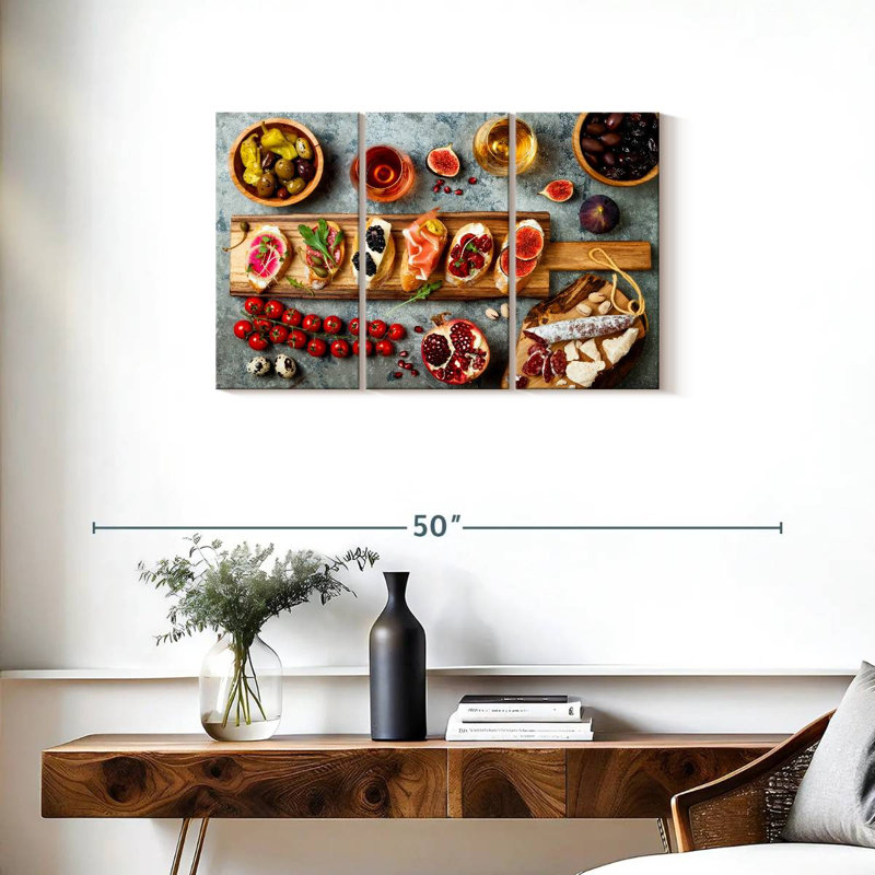 Yarlin, Antipasti italien, H 20 po x l 33 po