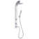Splash Shower System Panel with Rain Shower Head