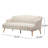 Flared Arm Sofa,Comfy 3-seat Sofa with Wooden Legs, for Living Room and Study-1281032610-1281069128