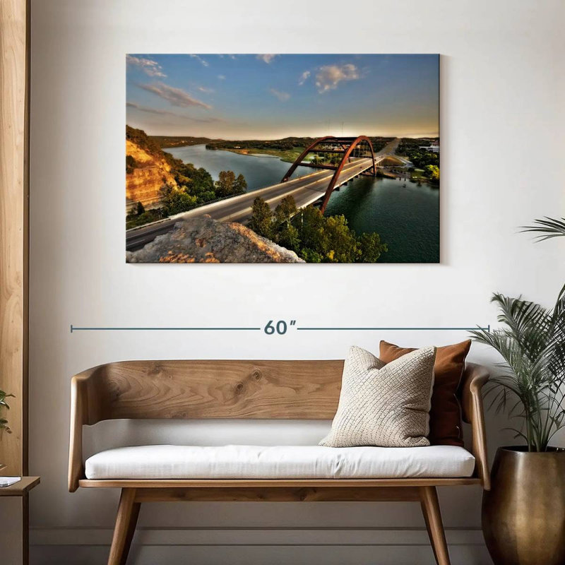 Pennybacker Bridge Highway, H 30 po x l 45 po