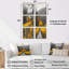 Ensemble de 6 reproductions de toiles de grange jaunes et grises-461059751-461059748