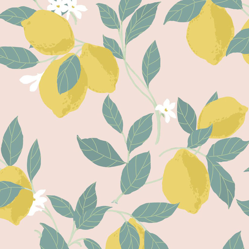 Envy Feeling Fruity Wallpaper, Pink