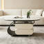 Table basse mobile en ardoise avec rangement-420366616