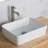 Ceramic Rectangular Vessel Bathroom Sink with Faucet-3955024